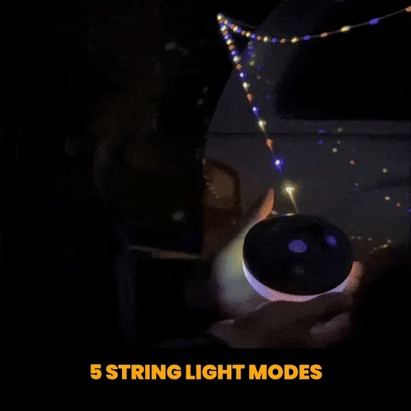 مصباح تخييم LED قوي مع بطارية طويلة الأمد