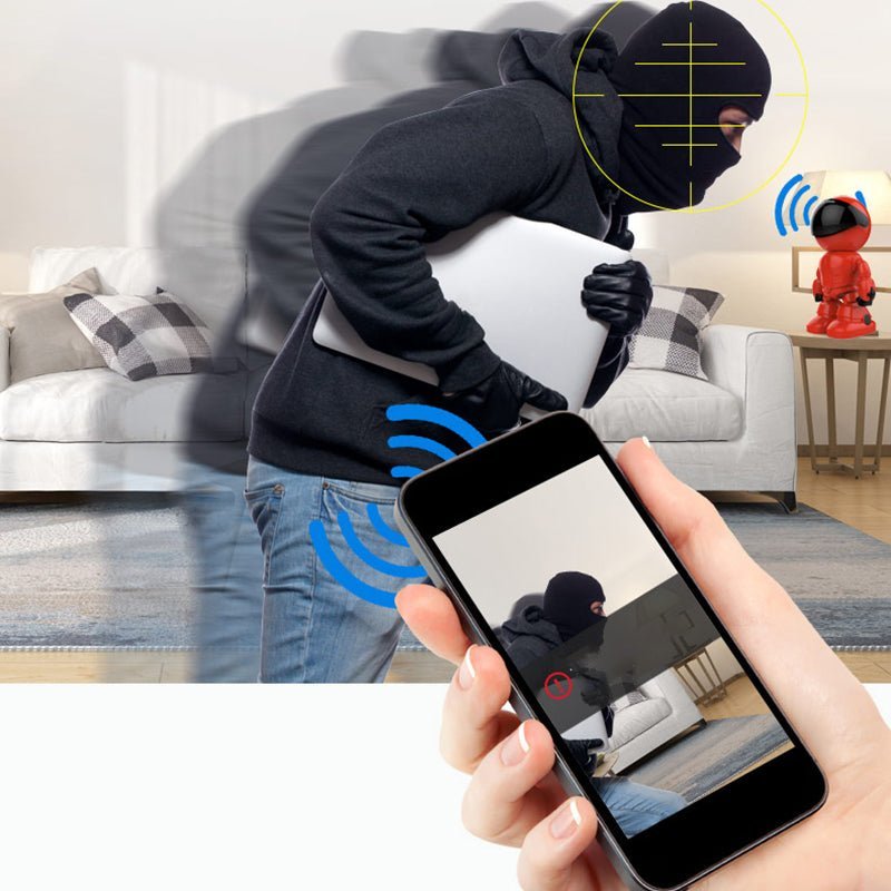 Wi-Fi övervakningskamera med omedelbar varning