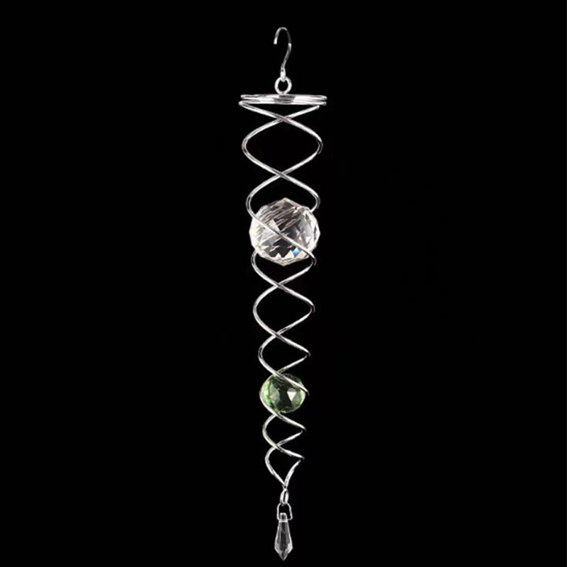 CrystalTwister - Elegant og glitrende vindharpe