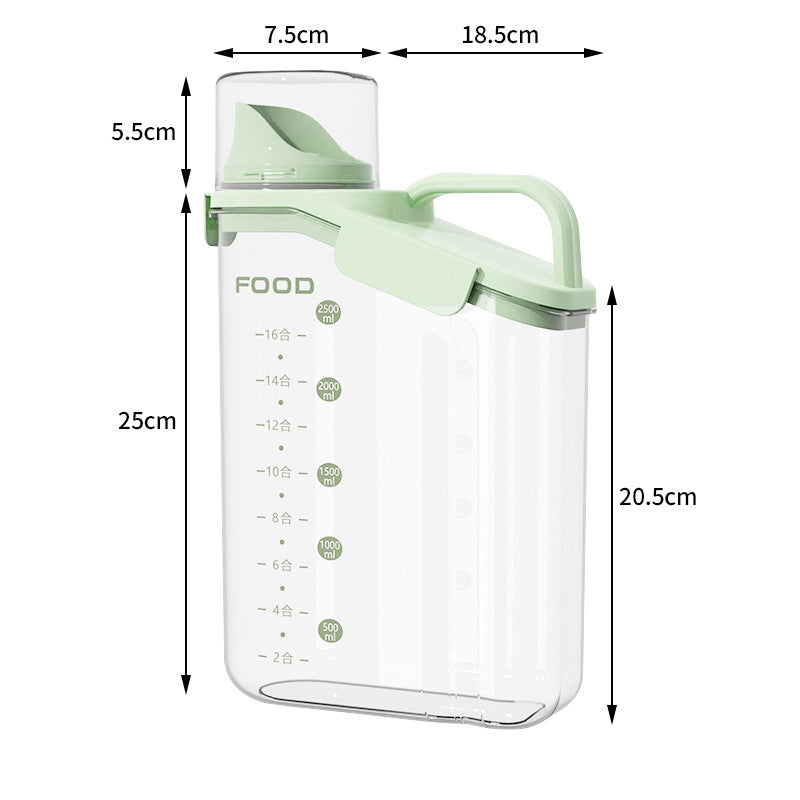 XXL hermetic container for optimal storage