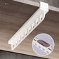 Retractable sliding clothes rack